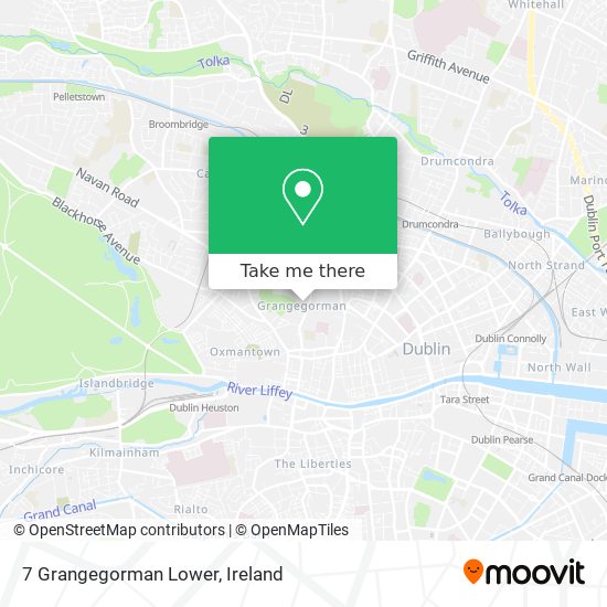 7 Grangegorman Lower map