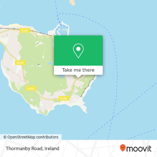 Thormanby Road map
