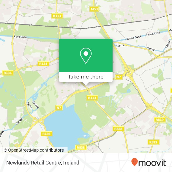 Newlands Retail Centre map