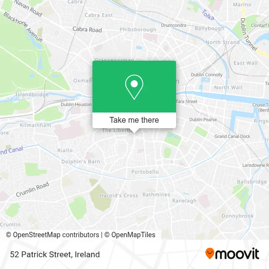52 Patrick Street map