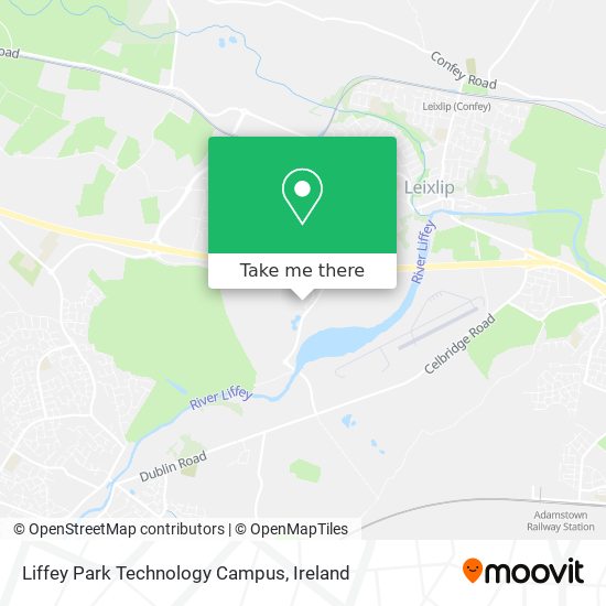 Liffey Park Technology Campus map