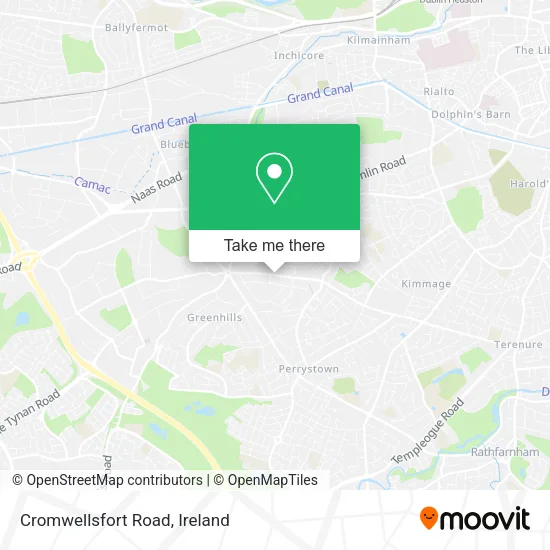 Cromwellsfort Road map