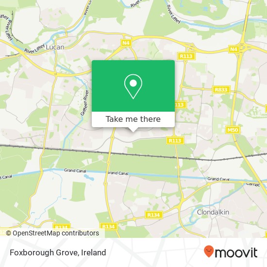 Foxborough Grove map