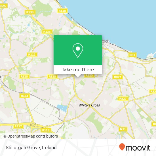 Stillorgan Grove map