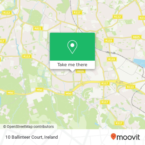 10 Ballinteer Court map