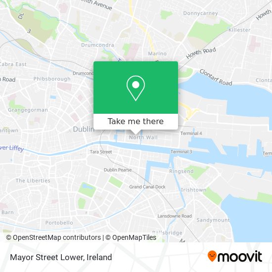 Mayor Street Lower map