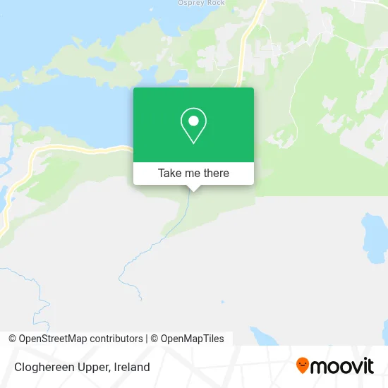 Cloghereen Upper map
