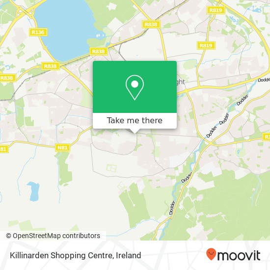 Killinarden Shopping Centre map