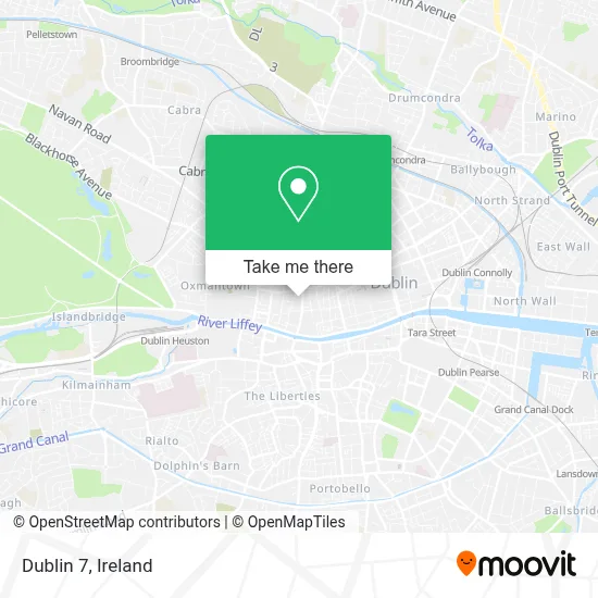Dublin 7 map