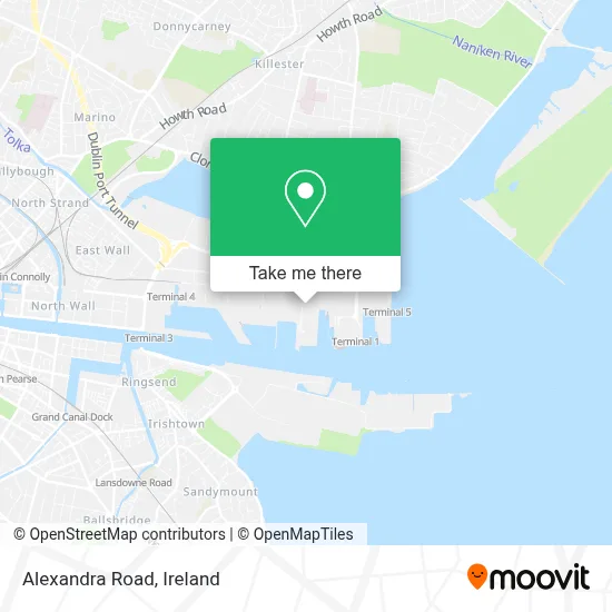 Alexandra Road map