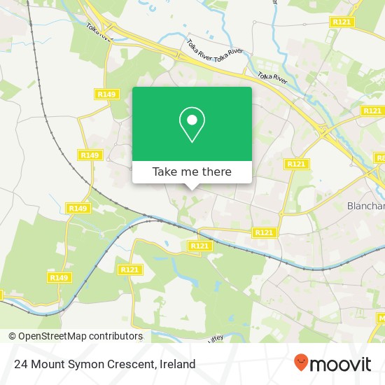 24 Mount Symon Crescent map