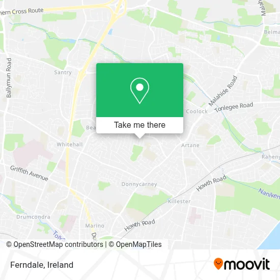 Ferndale map