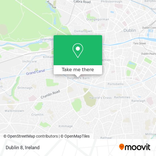 Dublin 8 map