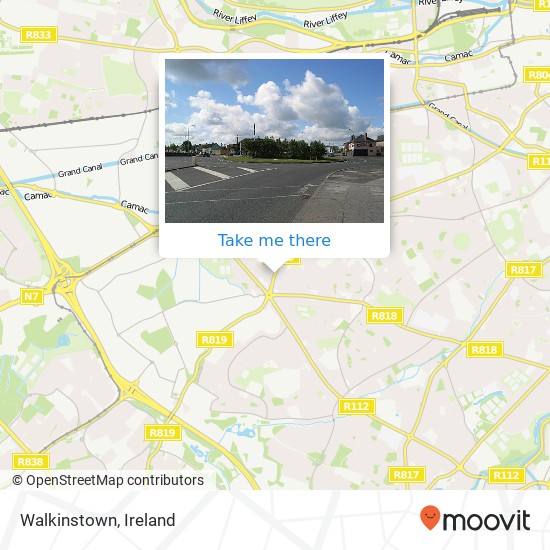 Walkinstown map