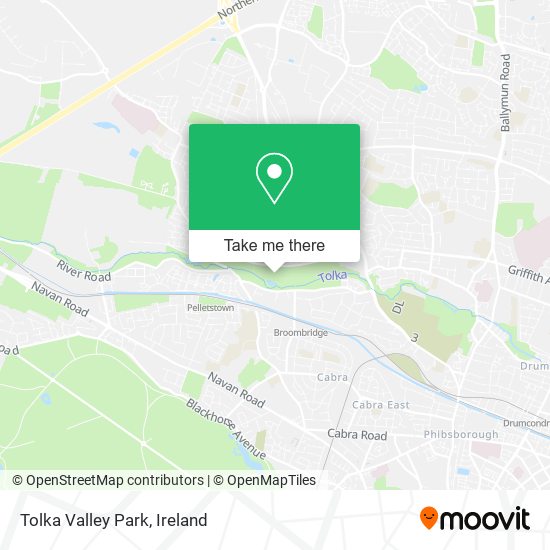 Tolka Valley Park plan