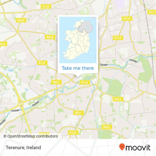 Terenure map