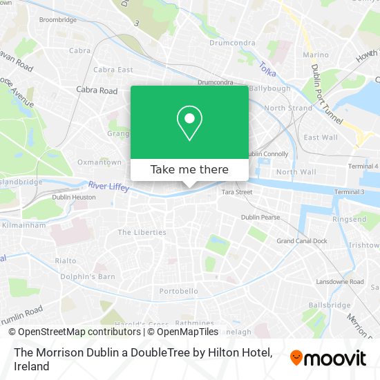 The Morrison Dublin a DoubleTree by Hilton Hotel plan