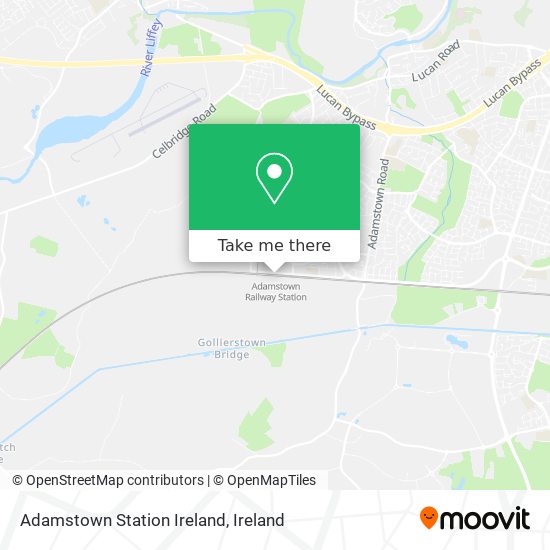 Adamstown Station Ireland map