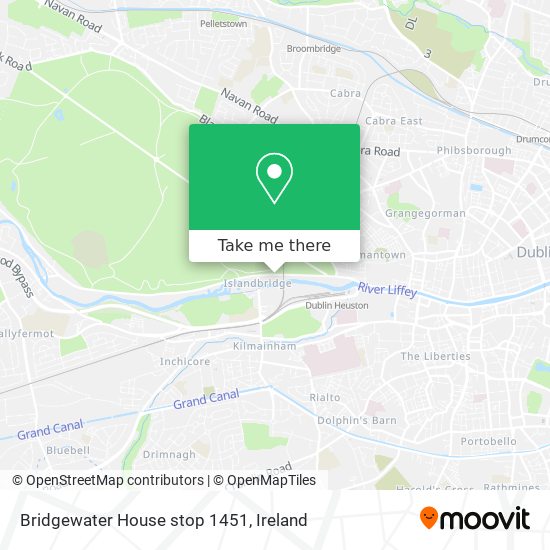 Bridgewater House stop 1451 map