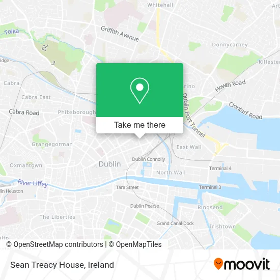 Sean Treacy House map