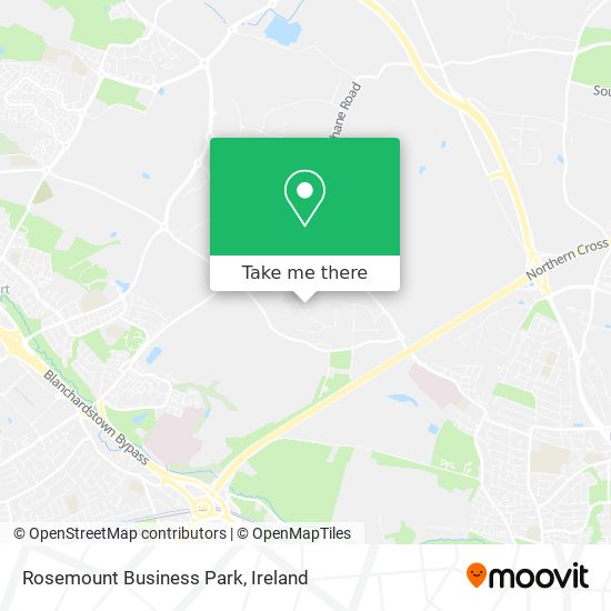 Rosemount Business Park map