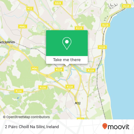 2 Páirc Choill Na Silíní map