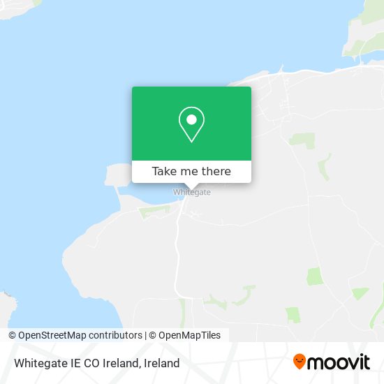 Whitegate IE CO Ireland map