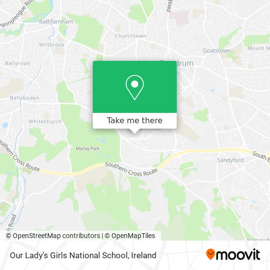 Our Lady's Girls National School map