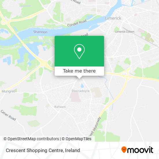 Crescent Shopping Centre map