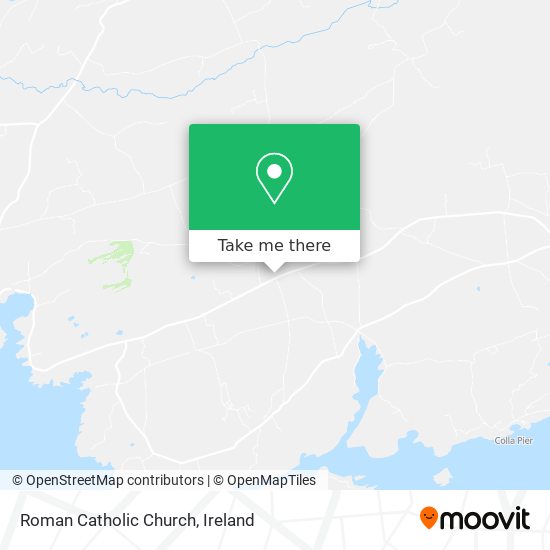 Roman Catholic Church map