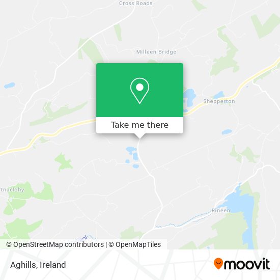 Aghills map
