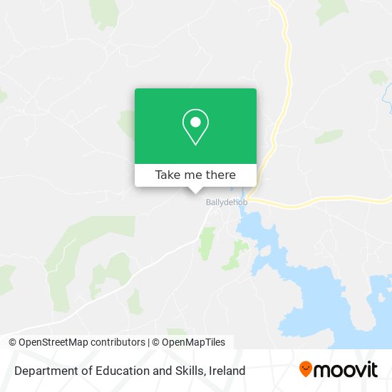 Department of Education and Skills map