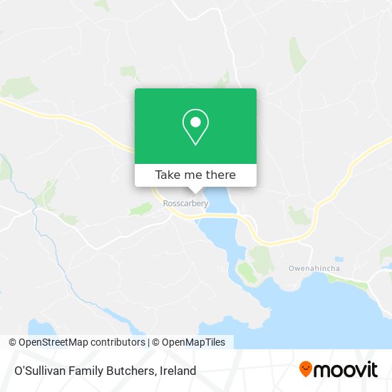 O'Sullivan Family Butchers map