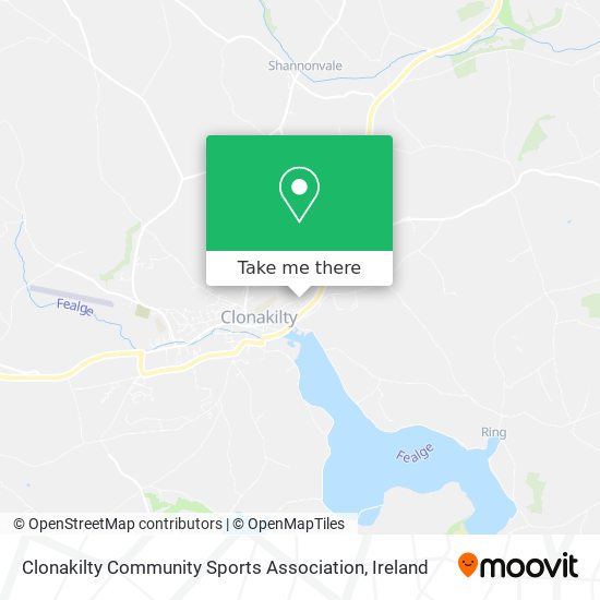 Clonakilty Community Sports Association map