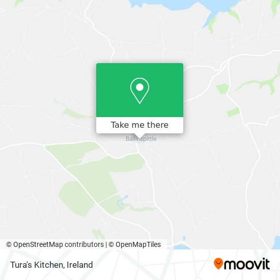 Tura's Kitchen map