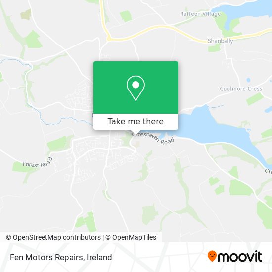 Fen Motors Repairs map