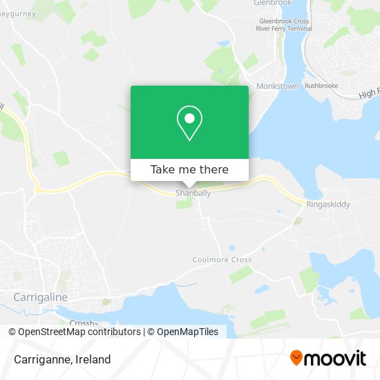 Carriganne map