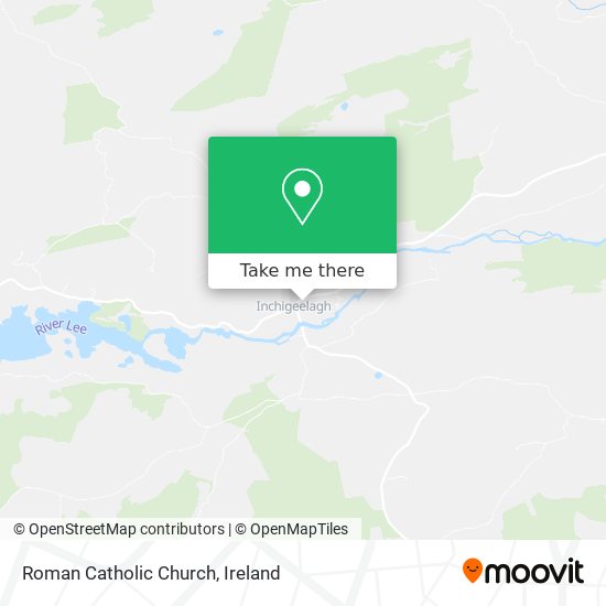 Roman Catholic Church map