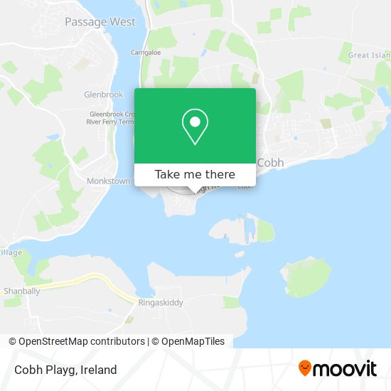 Cobh Playg map