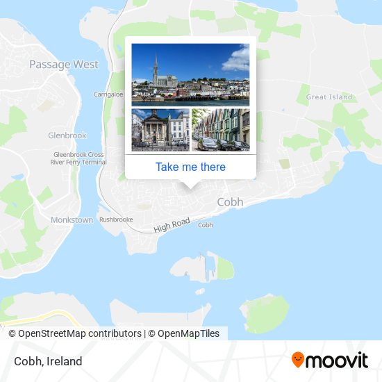 Cobh map