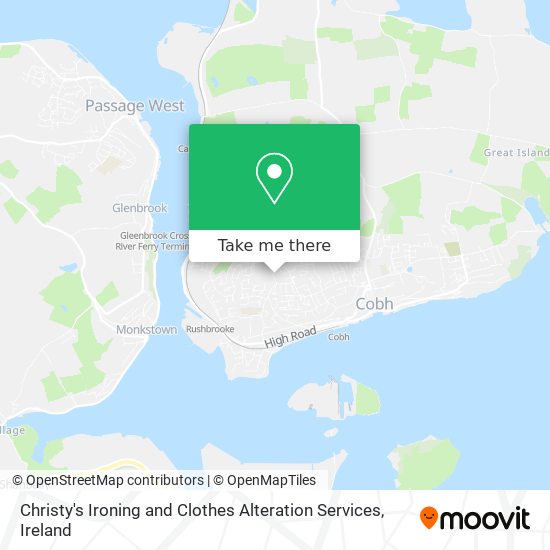 Christy's Ironing and Clothes Alteration Services map