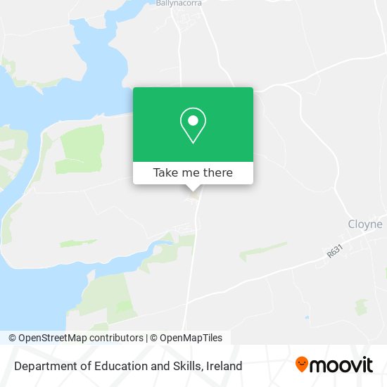 Department of Education and Skills map