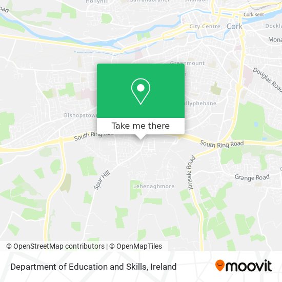 Department of Education and Skills map