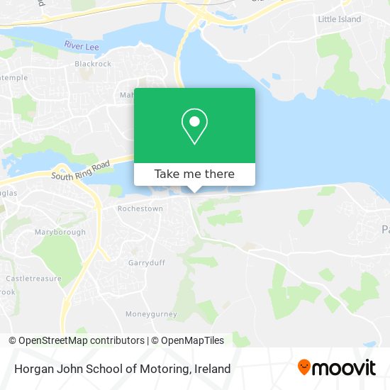 Horgan John School of Motoring map