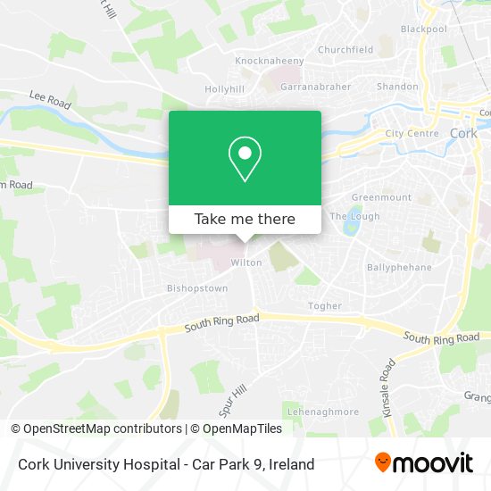 Cork University Hospital - Car Park 9 plan