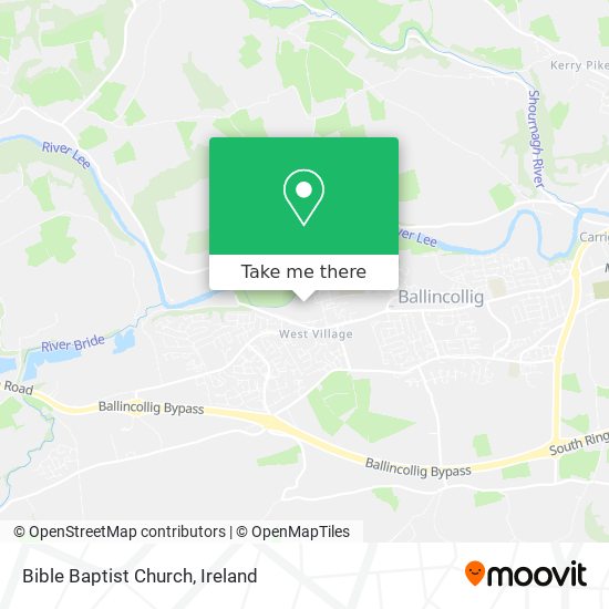 Bible Baptist Church map