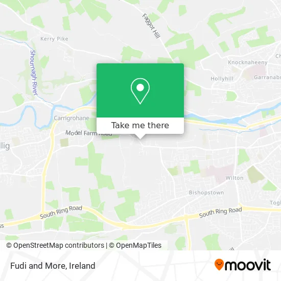Fudi and More map