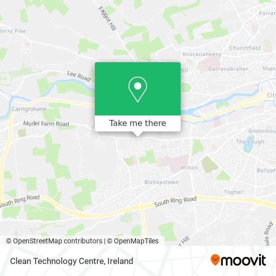 Clean Technology Centre map