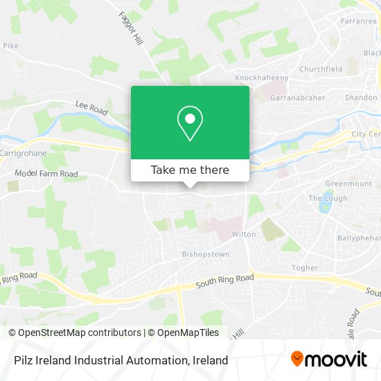 Pilz Ireland Industrial Automation map