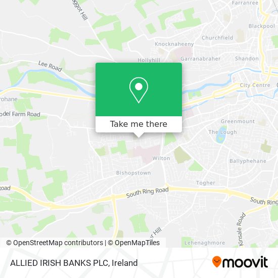 ALLIED IRISH BANKS PLC map